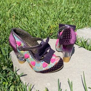 Velvet woman shoes size 37